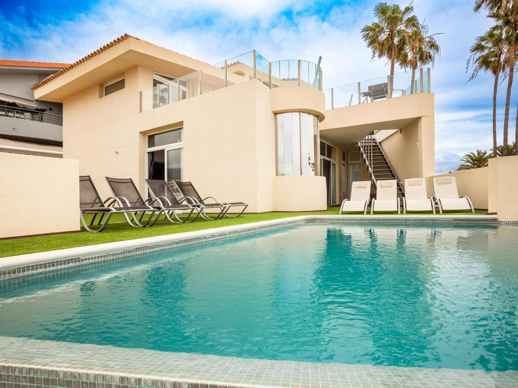 Villa Olbia Charming Dreamview With Jacuzzi Costa Adeje  Eksteriør bilde